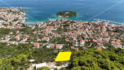 Građevinsko zemljište 536 m², Preko - panoramski pogled na more - 6