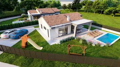 Kuća 108 m², Svetvinčenat - prizemnica s bazenom