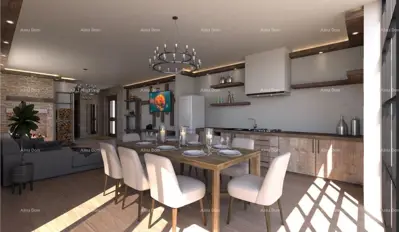 Haus im Bau, 200 m², in der Nähe von Svetvinčenat. - 7