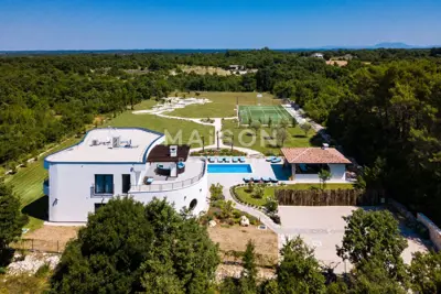 Villa 1 ha, Svetvinčenat - Pool 58 m² und Tennisplatz - 3