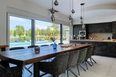 Villa 1 ha, Svetvinčenat - Pool 58 m² und Tennisplatz - 15