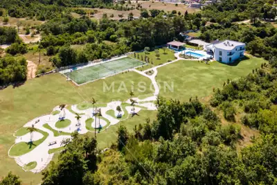 Villa 1 ha, Svetvinčenat - Pool 58 m² und Tennisplatz - 4