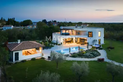 Villa 1 ha, Svetvinčenat - Pool 58 m² und Tennisplatz - 7