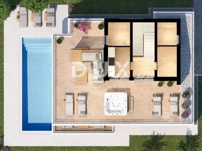 Villa 233 m², Poreč - luxuriöse Villa mit Wellnessbereich und Sauna - 11