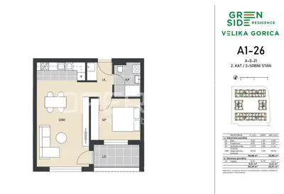 PRODAJA, VELIKA GORICA – NOVOGRADNJA | 2-SOBNI STAN 55m² S LOGGIJOM - 7