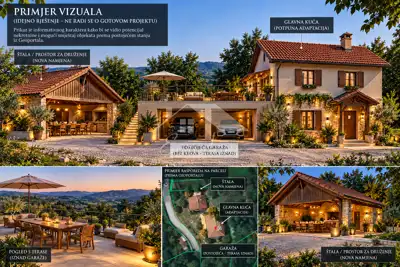 Kuća za obnovu s panoramskim pogledom kod kumrovca - 2