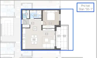 Istra - apartment in new construction in the city center - 2