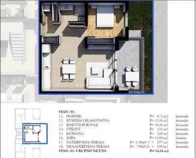 Istra - apartment in new construction in the city center - 3
