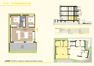 Stan 66 m², Rogoznica - Stupin Čeline, pogled na more - 11