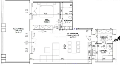 Apartment 114 m², Opatija - Centar, terrace 35 m² and view of Kvarner - 15