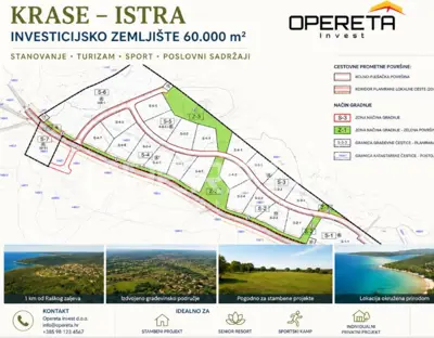Zemljište 60.000 m², Rakalj - blizina mora i Raškog zaljeva - 4