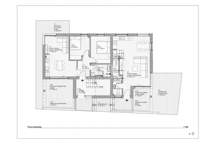 Stan 53 m², Povljana - vrt 97 m² i terasa - 7