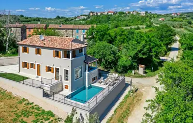 Haus 158,17 m², Buje - Pool und Meerblick - 4