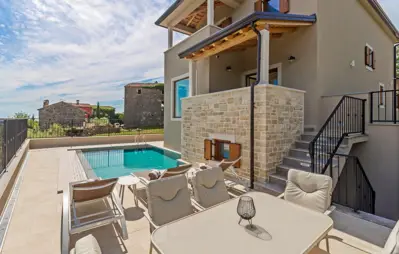 Haus 158,17 m², Buje - Pool und Meerblick - 6