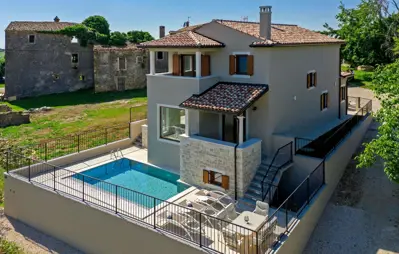Haus 158,17 m², Buje - Pool und Meerblick - 5