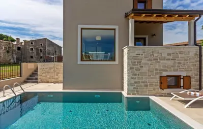 Haus 158,17 m², Buje - Pool und Meerblick - 8