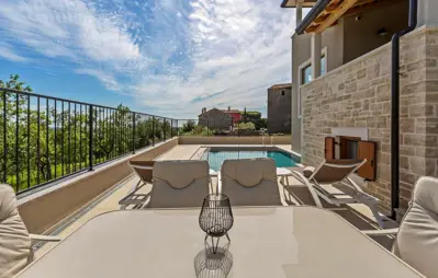 Haus 158,17 m², Buje - Pool und Meerblick - 7