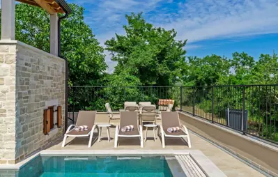 Haus 158,17 m², Buje - Pool und Meerblick - 9