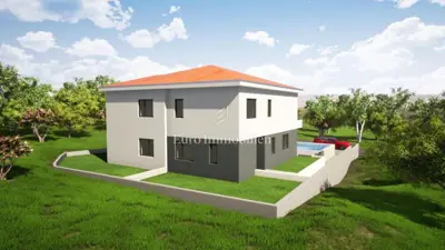 Semi-detached house 128 m², Malinska, pool and garden - 7