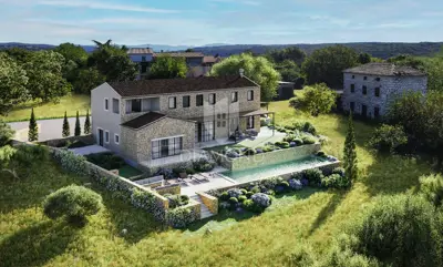 Vila 270 m², Novigrad - panoramski pogled na more - 3