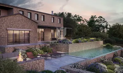 Vila 270 m², Novigrad - panoramski pogled na more - 13