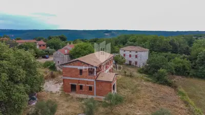 Vila 270 m², Novigrad - panoramski pogled na more - 20