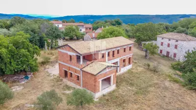 Vila 270 m², Novigrad - panoramski pogled na more