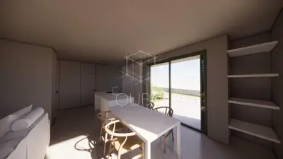 Rovinj area - modern house under construction with pool - 6