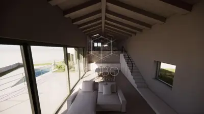 Rovinj area - modern house under construction with pool - 7