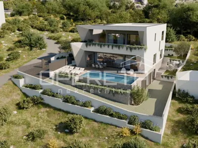 Building plot 580 m², Klis - panoramic views of Split - 2