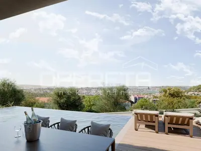 Building plot 580 m², Klis - panoramic views of Split - 8