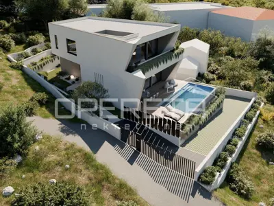 Građevinsko zemljište 580 m², Klis - panoramski pogled na Split