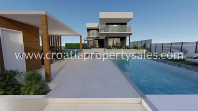 Villa 386 m², Kaštela - panoramic view of Kaštela Bay - 12
