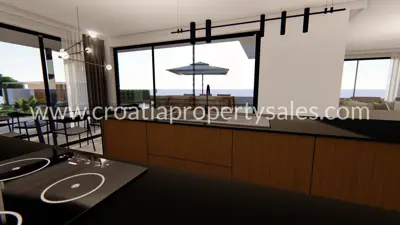 Villa 386 m², Kaštela - panoramic view of Kaštela Bay - 9
