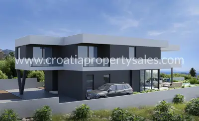 Villa 386 m², Kaštela - panoramic view of Kaštela Bay - 4
