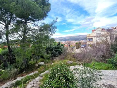 Građevinsko zemljište 2 797 m², Trogir - Saldun, pogled na more