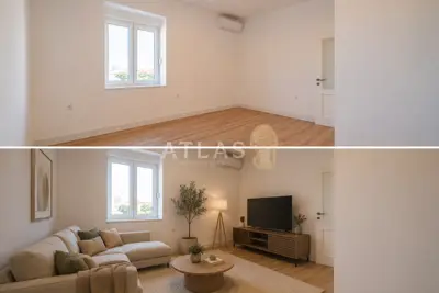 Stan 57 m², Novi Vinodolski - pogled na more - 2