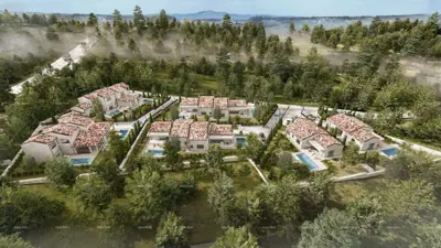 Building land 452 m², Barban - house project with two apartments - 2