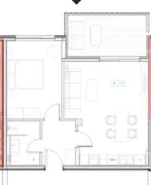 Apartment 54 m², Umag - 2nd floor, loggia and parking space - 6