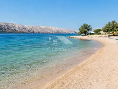Studio apartman 37 m², Mandre - 150 m od mora i terasa