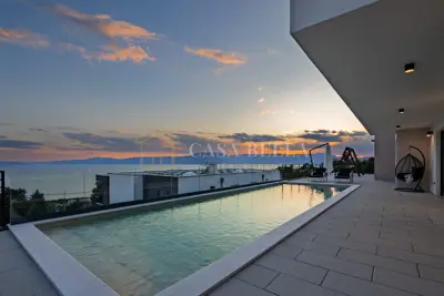 Kostrena, luksuzna moderna vila, 295,95 m², unutarnji bazen! - 6