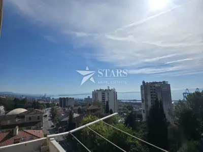 Stan 56 m², Podmurvice - pogled na more i balkon - 18