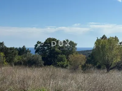 Baugrundstück in Peruški, Meerblick und Ruhe - 4