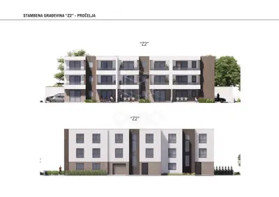 Penthouse D-Z2, 3 rooms, 2nd floor, Pula, Istra - 9