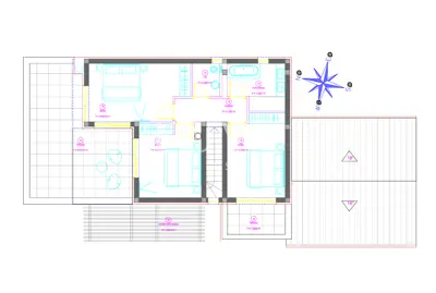 Bauland, Vižinada - Projekt und Baugenehmigung - 3