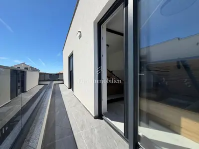 Penthouse 87 m², Mandre - sea view and two terraces - 20