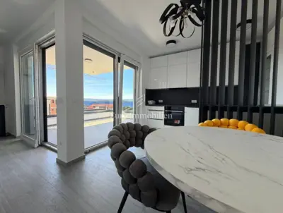 Penthouse 87 m², Mandre - sea view and two terraces - 5