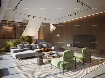 Kaštelir – Baugrundstück, 603 m², mit rechtskräftiger Baugenehmigung und Meerblick - 11