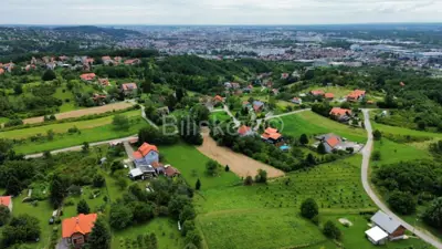 Zemljište 3 231 m², Podsused - Vrapče - Bizek, pogled na grad - 2
