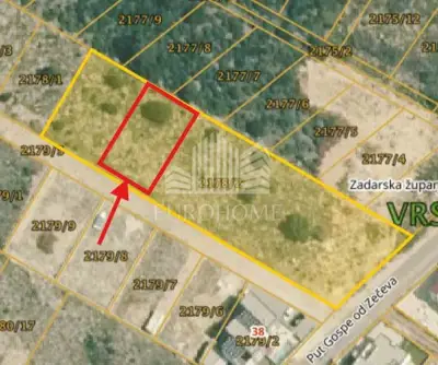 Baugrundstück 500 m², Mulo - ruhige Lage in Meeresnähe